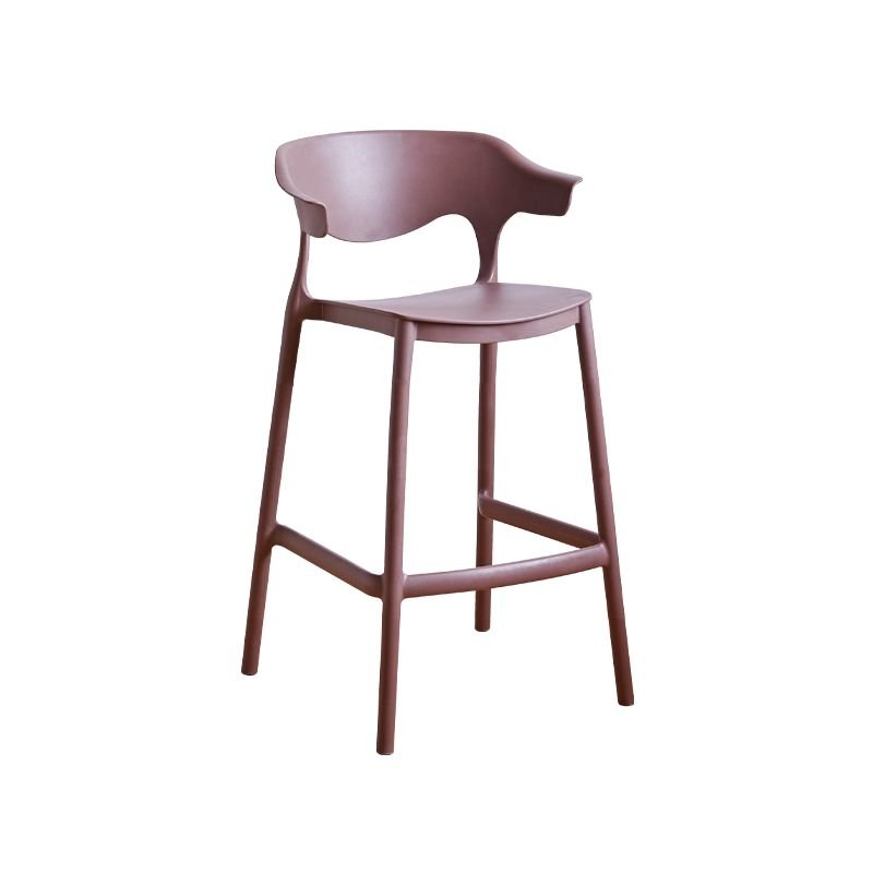 Cappuccino Bistro Stool with Airy Back for Bistro Use, Coffee, Counter Stool(26"H)