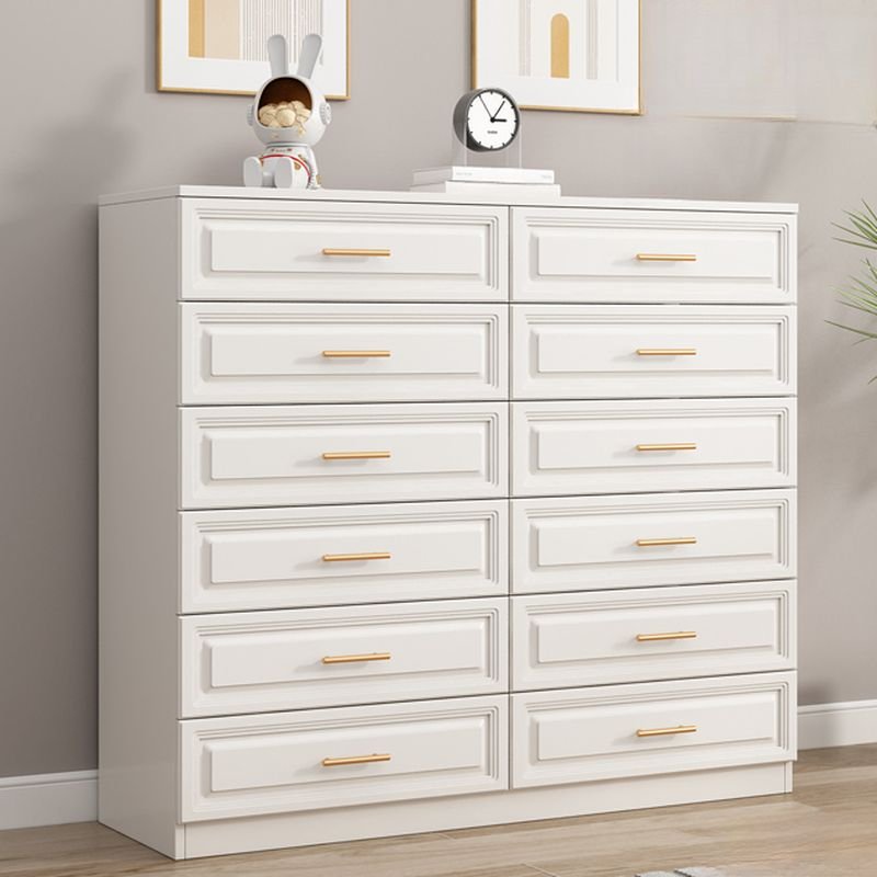 Casual Double Dresser with 12 Drawers Sleeping Room, Cabinet Not Included, 47"L x 16"W x 48"H