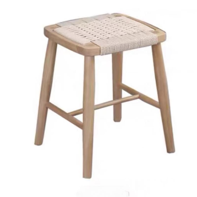 Wood Grain Willow Pub Stool with Fundamental Design for Pub Use, Natural, Bar Stool(30"H)