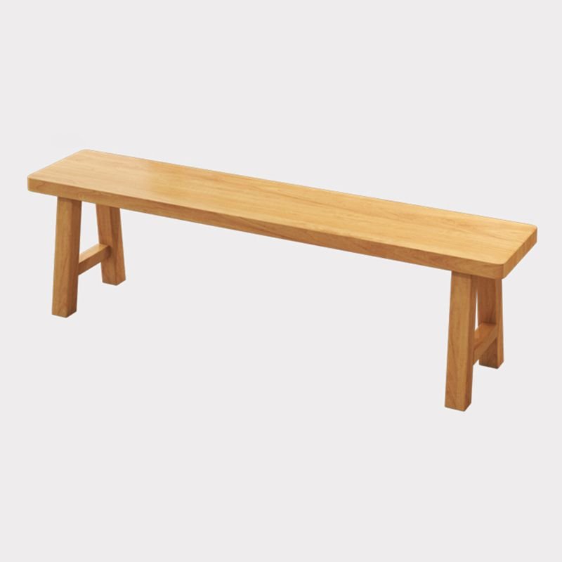 Casual Rectangle Bench Dining Table Set, Bench(es), 1 Piece, 71"L x 12"W x 18"H