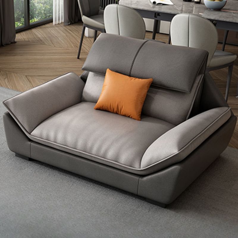 Horizontal Straight Sofa 1-Seater , Tech Cloth, 47"L x 37"W x 35"H