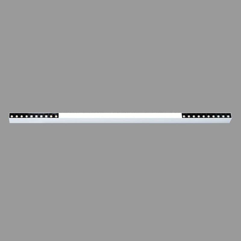 SLD50 Naked Magnetic Lamp - Dimensions: 47.2″ x 1.3″ x 2″, 120cm x 3.3cm x 5.2cm, Color: White B, Light: Cool Light.