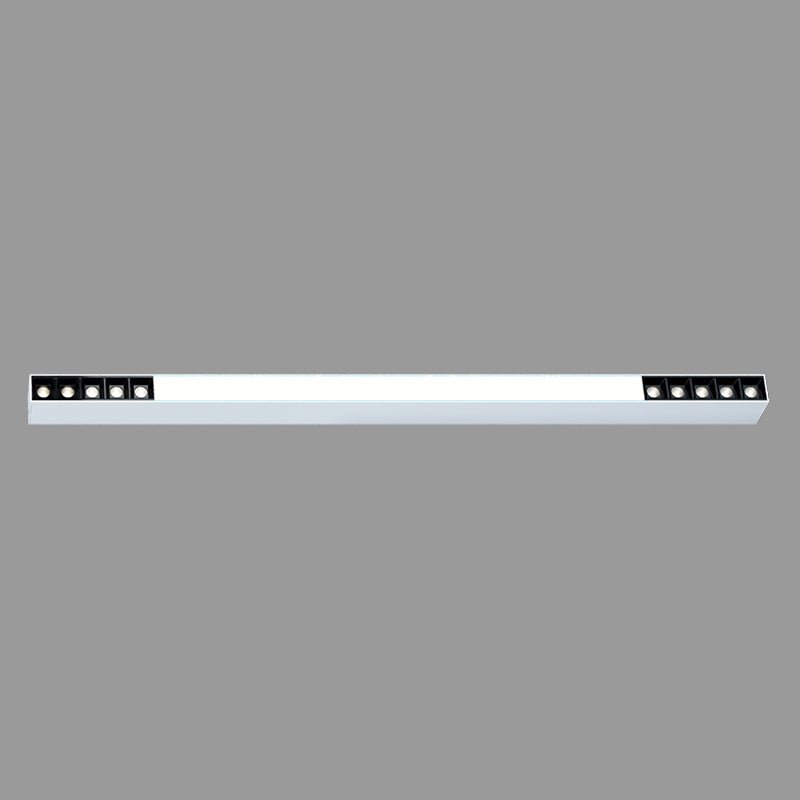 SLD50 Naked Magnetic Lamp in White B with Cool Light, Dimensions: L 31.5″ x W 1.3″ x H 2″ (80cm x 3.3cm x 5.2cm)
