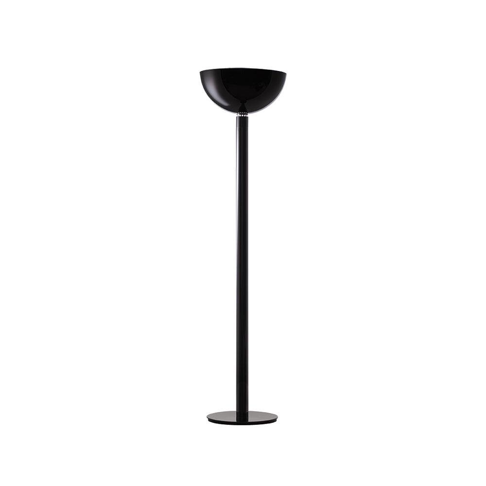 Black Floor Lamp with a Diameter of 15.7 inches and Height of 70.9 inches, or 40cm x 180cm, includes EU plug.