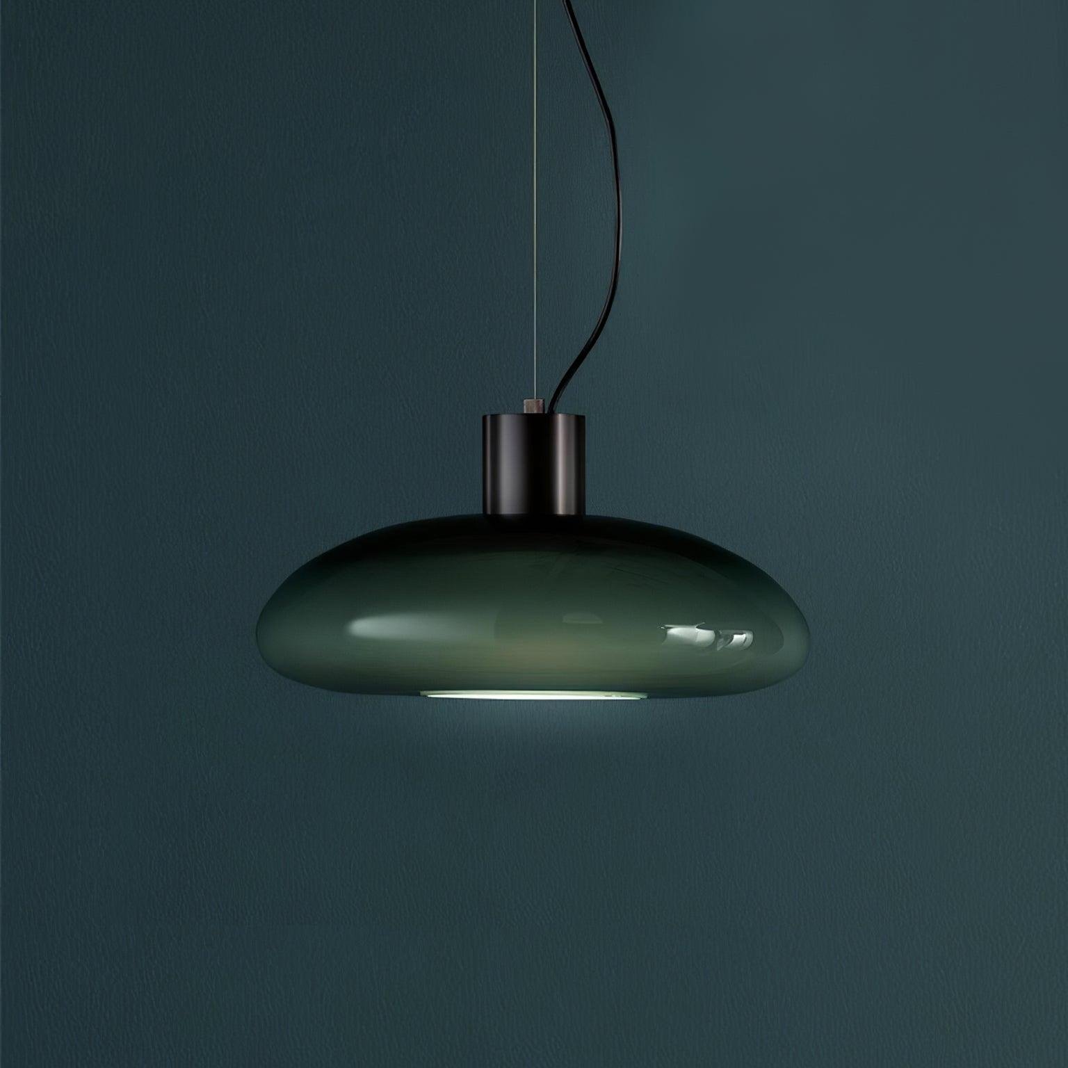 Acquerelli Pendant Light, Size: Diameter 15.7 inches x Height 8.1 inches (40cm x 20.5cm), Shown in the Image