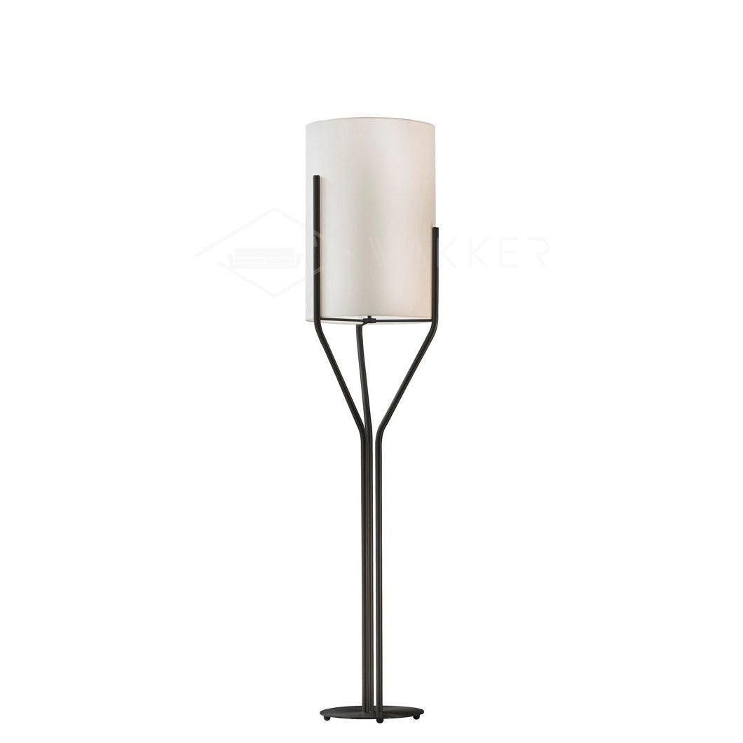 Black Arborescence Floor Lamp with a diameter of 11.8 inches and a height of 55.1 inches, or 30cm in diameter and 140cm in height, with a UK plug.