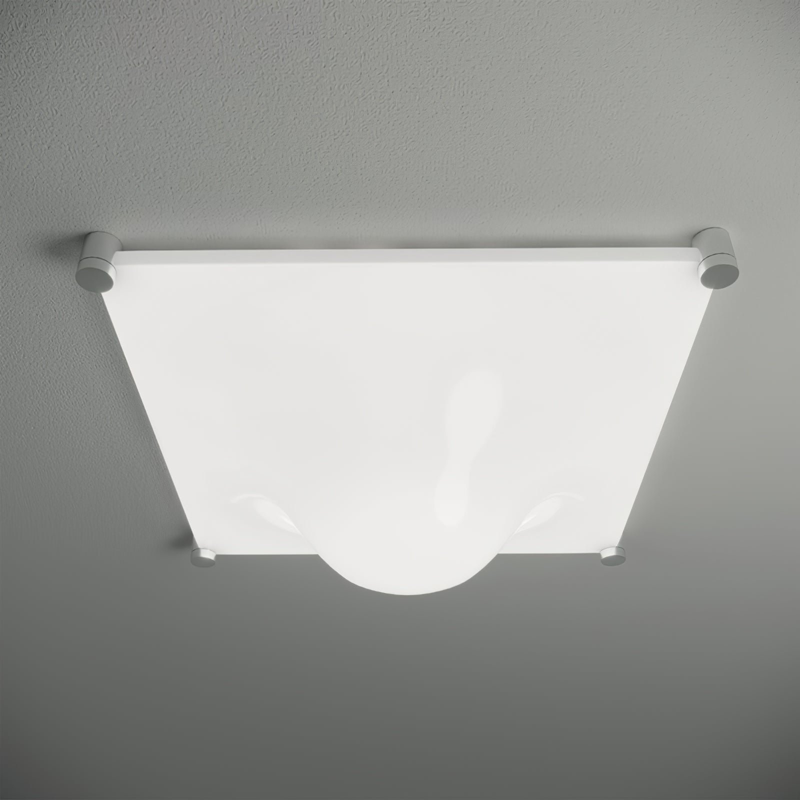 Modern Bolla Ceiling Light in Chrome and Clear Finish, 13.8" Diameter x 13.8" Width (35cm Dia x 35cm W), Cool Lighting