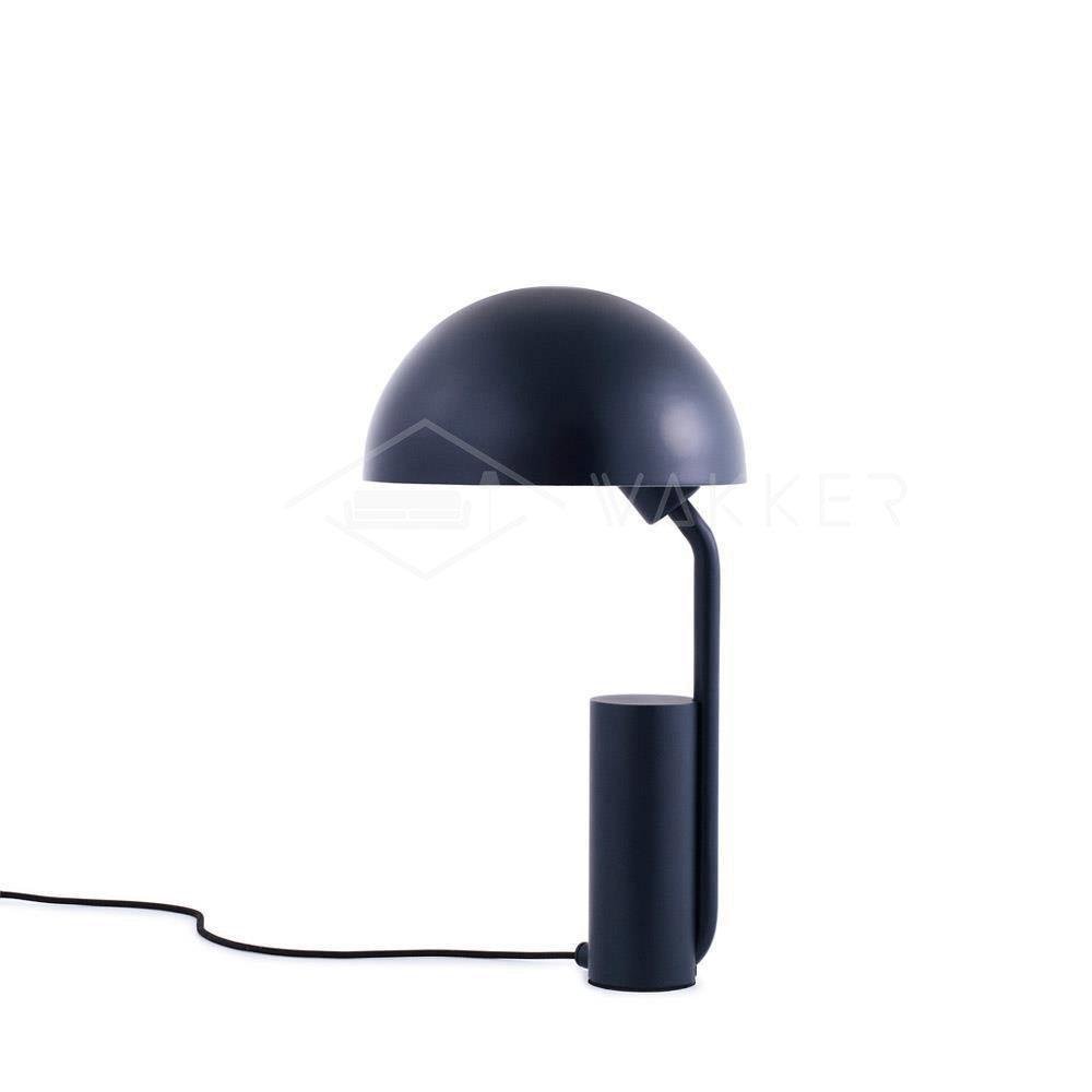 Black Cap Table Lamp with EU Plug, Diameter 11 inches x Height 19.7 inches (28cm x 50cm)
