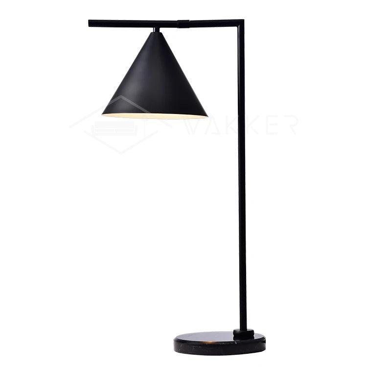 Black Captain Flint Table Lamp with EU Plug, Diameter 7.9" x Height 23.6" (20cm x 60cm)