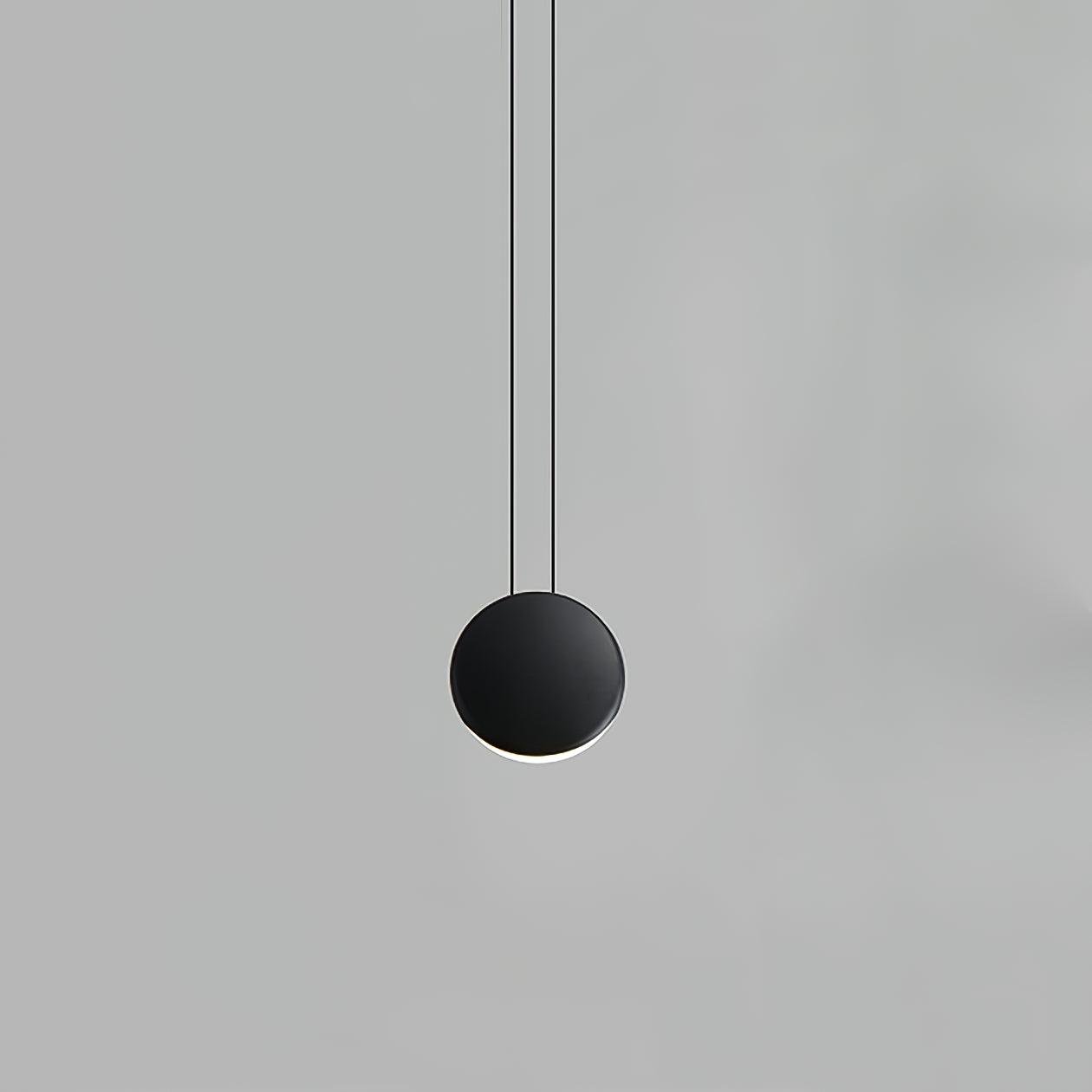 Cosmos Pendant Light A1: ∅ 7.9″ , Dia 20cm , Black , Cool White