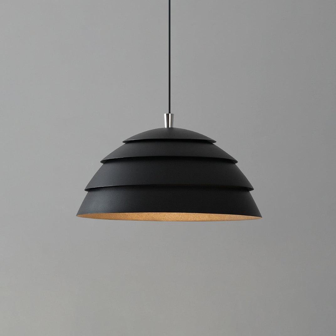 Covetto Pendant Lamp ∅ 14.9″ x H 8.6″, Dia 38cm x H 22cm , Black