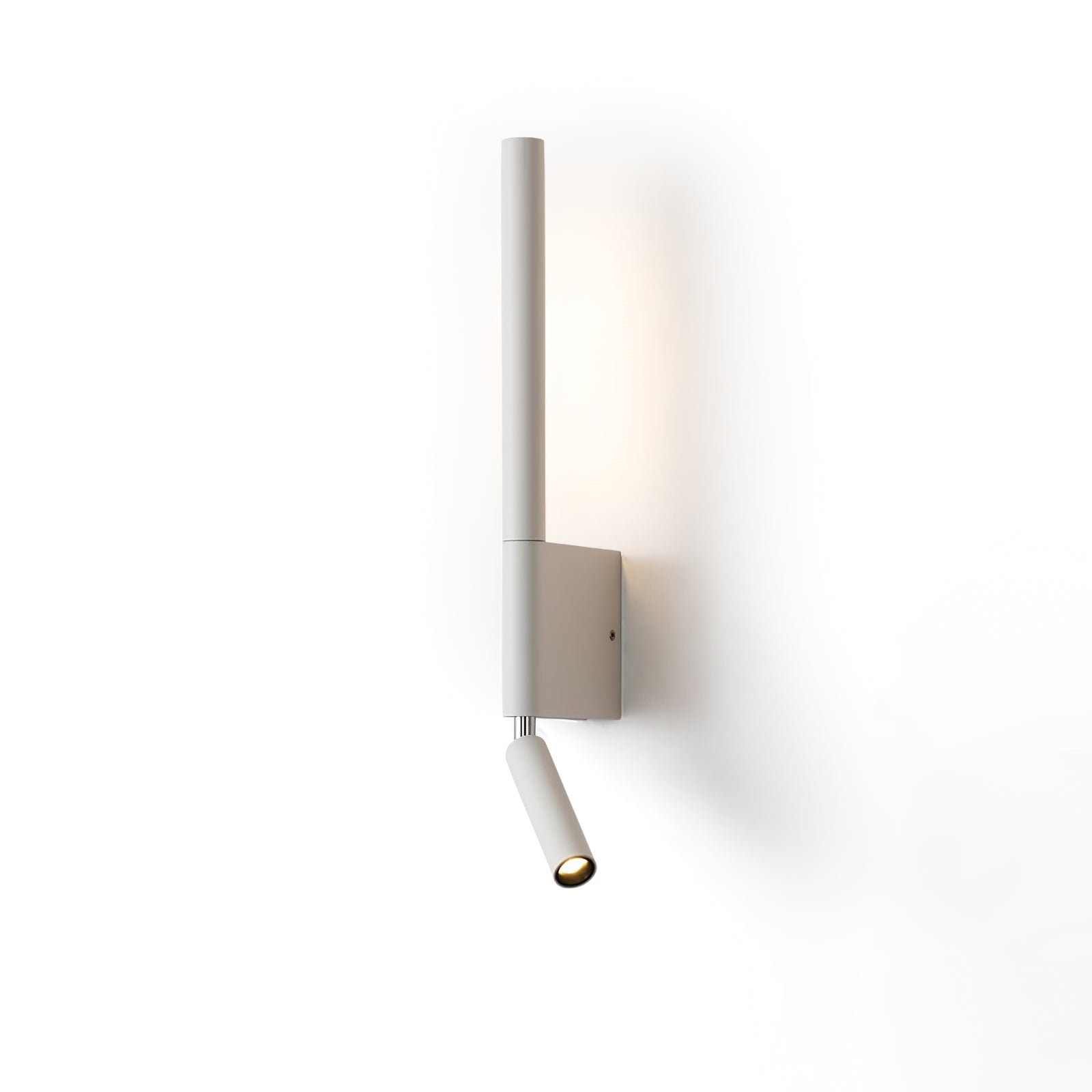 Elsa Reading Wall Lamp W 2.3″ x H 23.6″ , W 6cm x H 60cm , White , Cool White