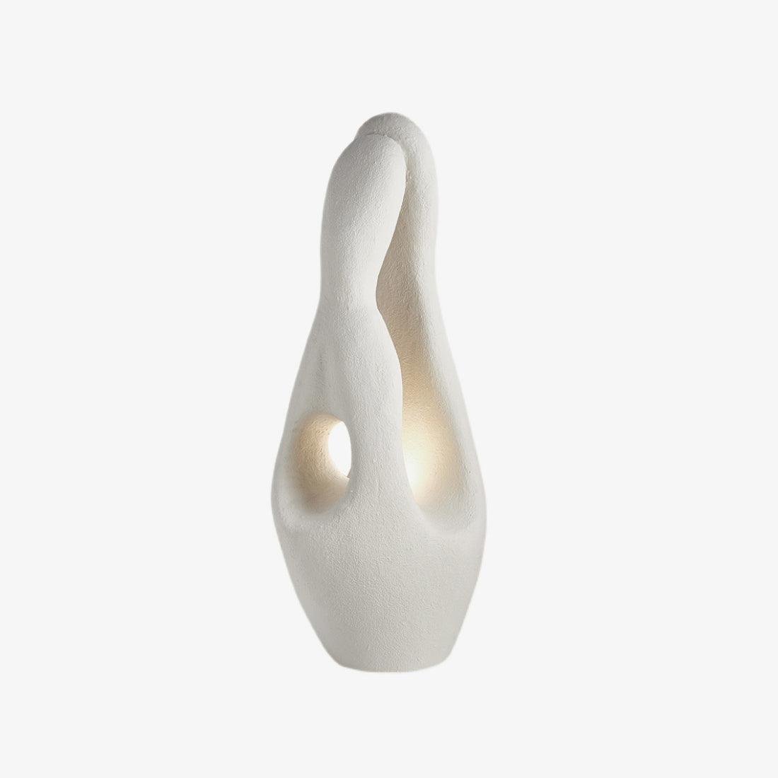 Fertility Form Floor Lamp in White, with UK plug, measuring ∅ 19.7″ x H 52″ (Dia 50cm x H 132cm)