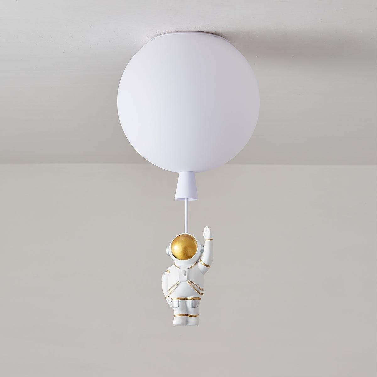Frosted Balloon Ceiling Light ∅ 11.8″ , Dia 30cm , White