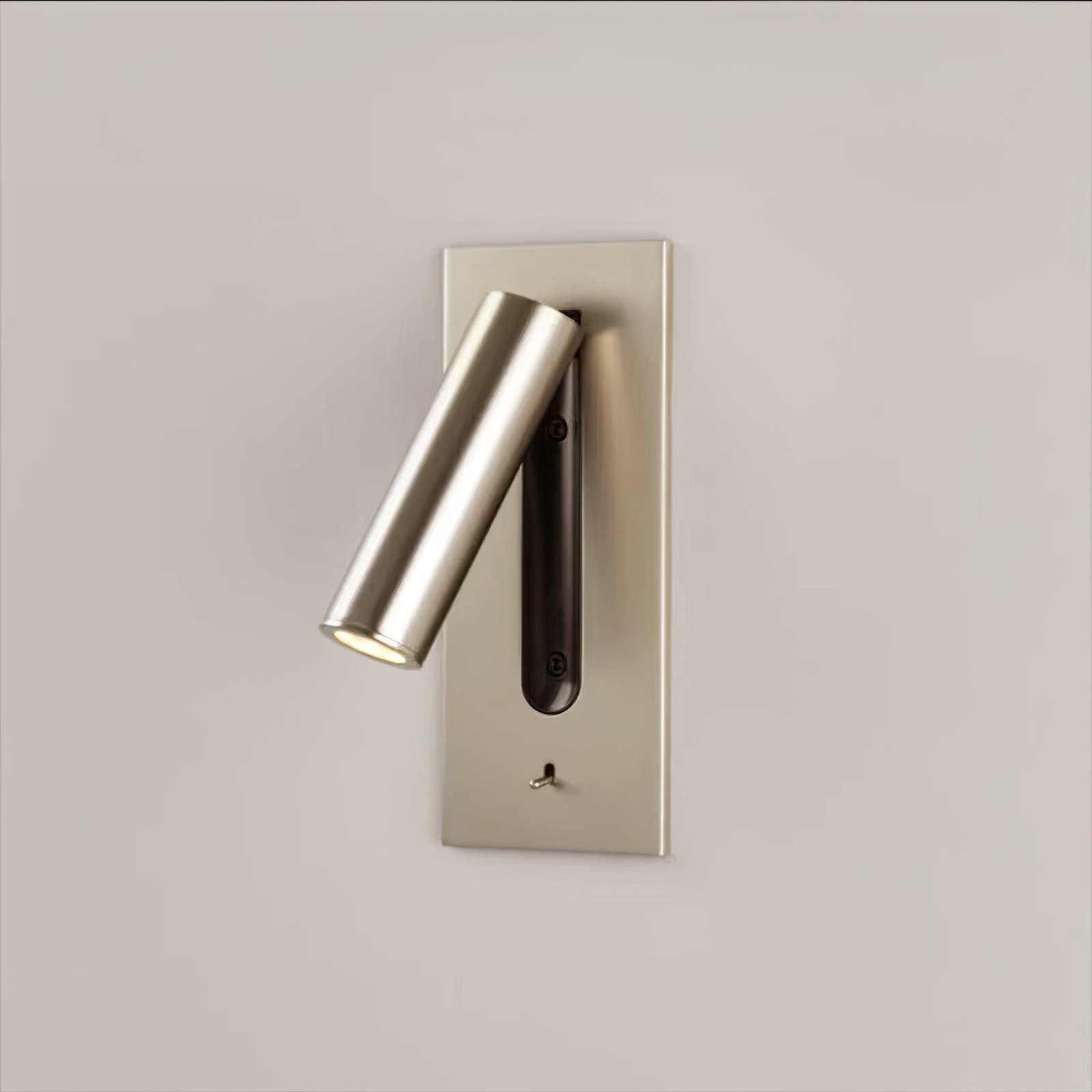 Nickel Fuse USB Sconces Set, Including 2 Pieces, with Dimensions of 7.8cm in Diameter and 18.3cm in Height