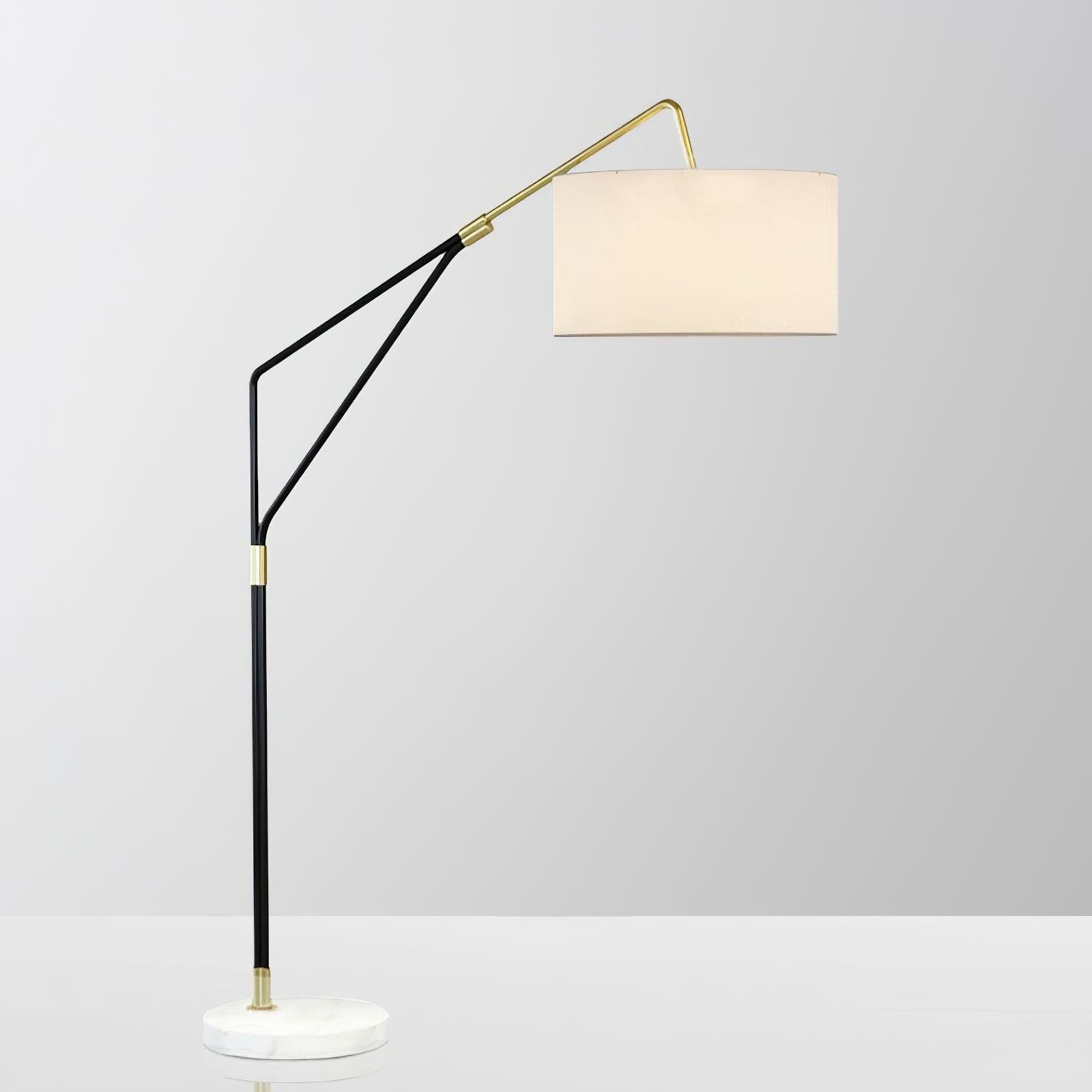 Black+White Gabby Fulton Floor Lamp with UK Plug, 47.2″L x 70.9″H (120cm x 180cm)