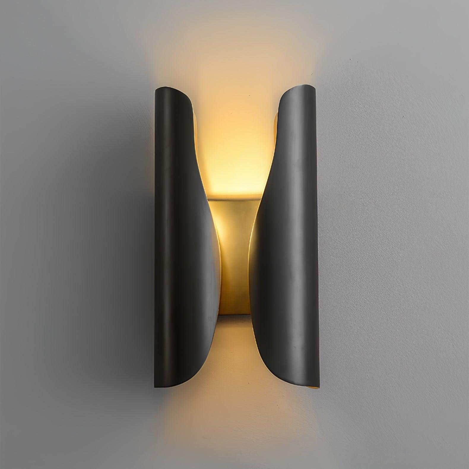 Blackened Guardian Wall Sconce Set of 2