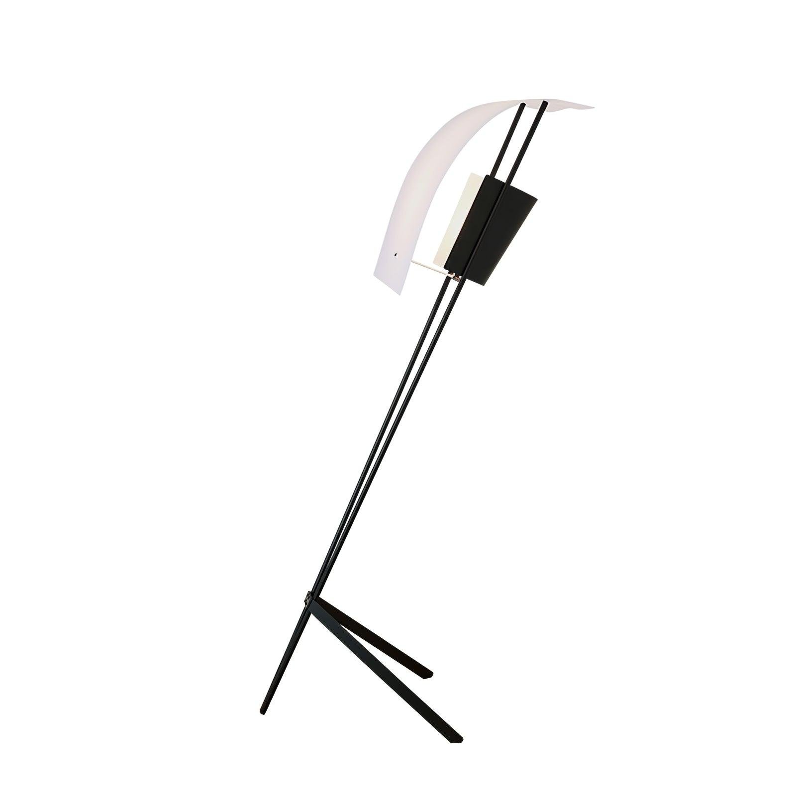 Black Kite Floor Lamp with Dimensions of W 19.7″ x H 65″ (W 58cm x H 165cm) and EU Plug