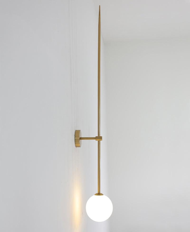 Mobile Wall Lamp L 11.4″ x H 36.2″ , L 29cm x H 92cm , Gold