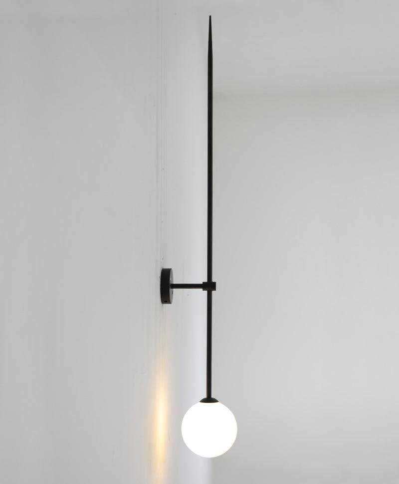 Mobile Wall Lamp L 20cm x H 55cm *2 , Black