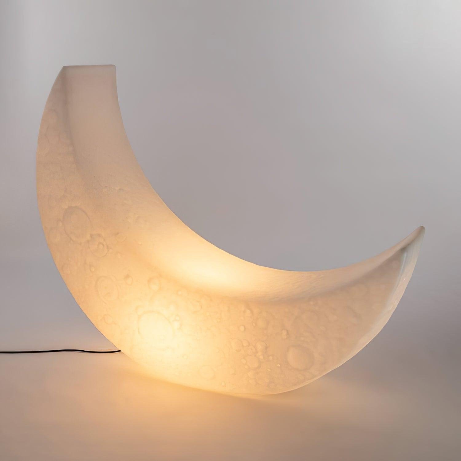 Moon Floor Lamp 59″ x 50″ (150cm x 127cm), White, with UK Plug