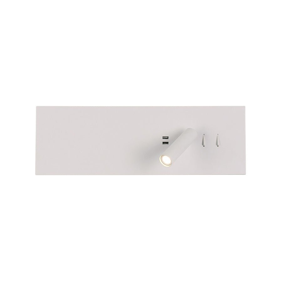 Nella LED Wall Lamp Set of 2 , White , Cool White