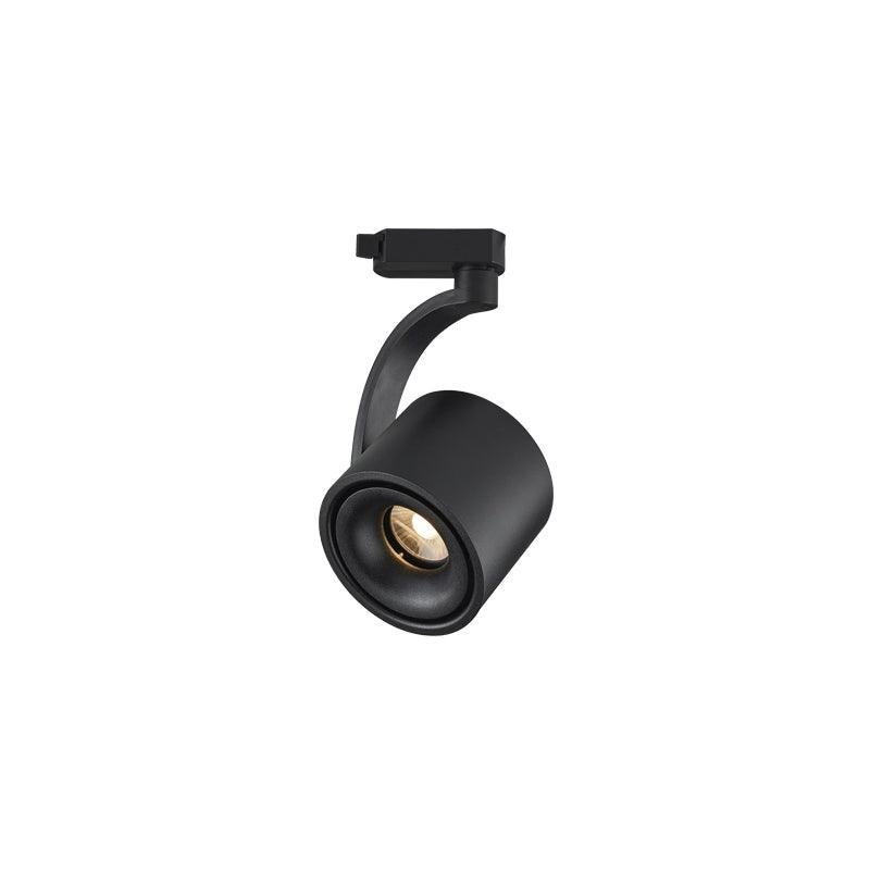 Black Paloma Ceiling Light with 3 Heads, Track Length 100cm, Cool Light.