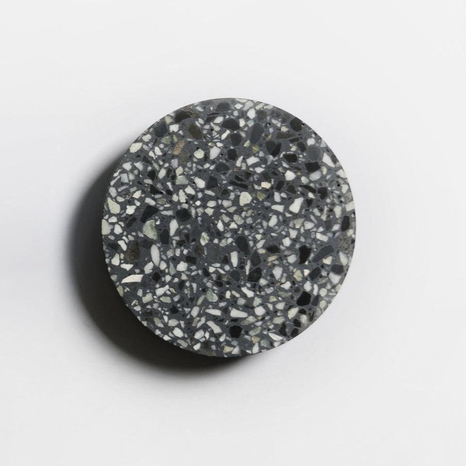 Black Terrazzo Cool White Pin Wall Lamp, with a diameter of 30cm and a height of 6cm*2