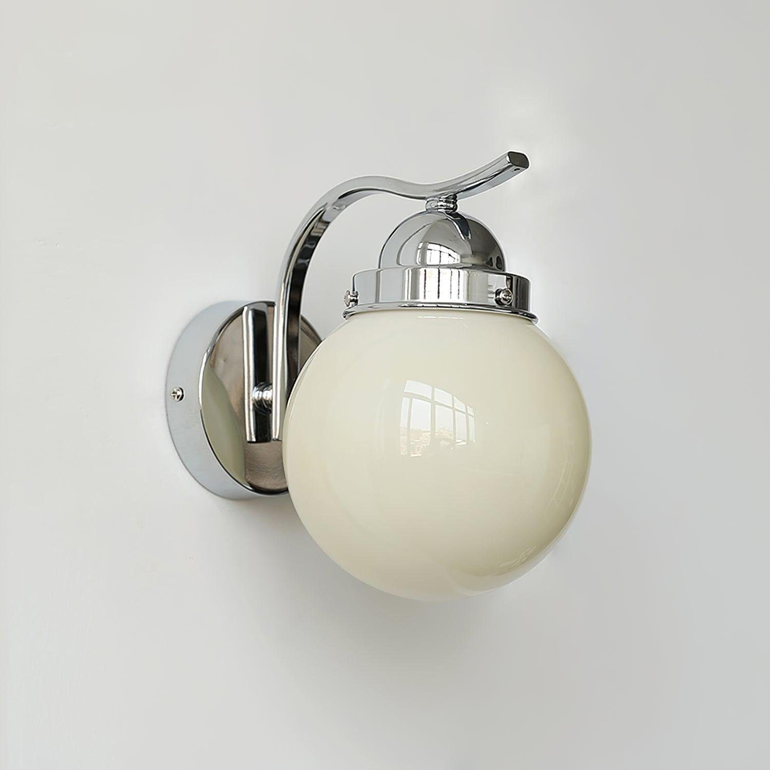 2-Pack Ryttenberg Wall Lamps in Chrome and Beige