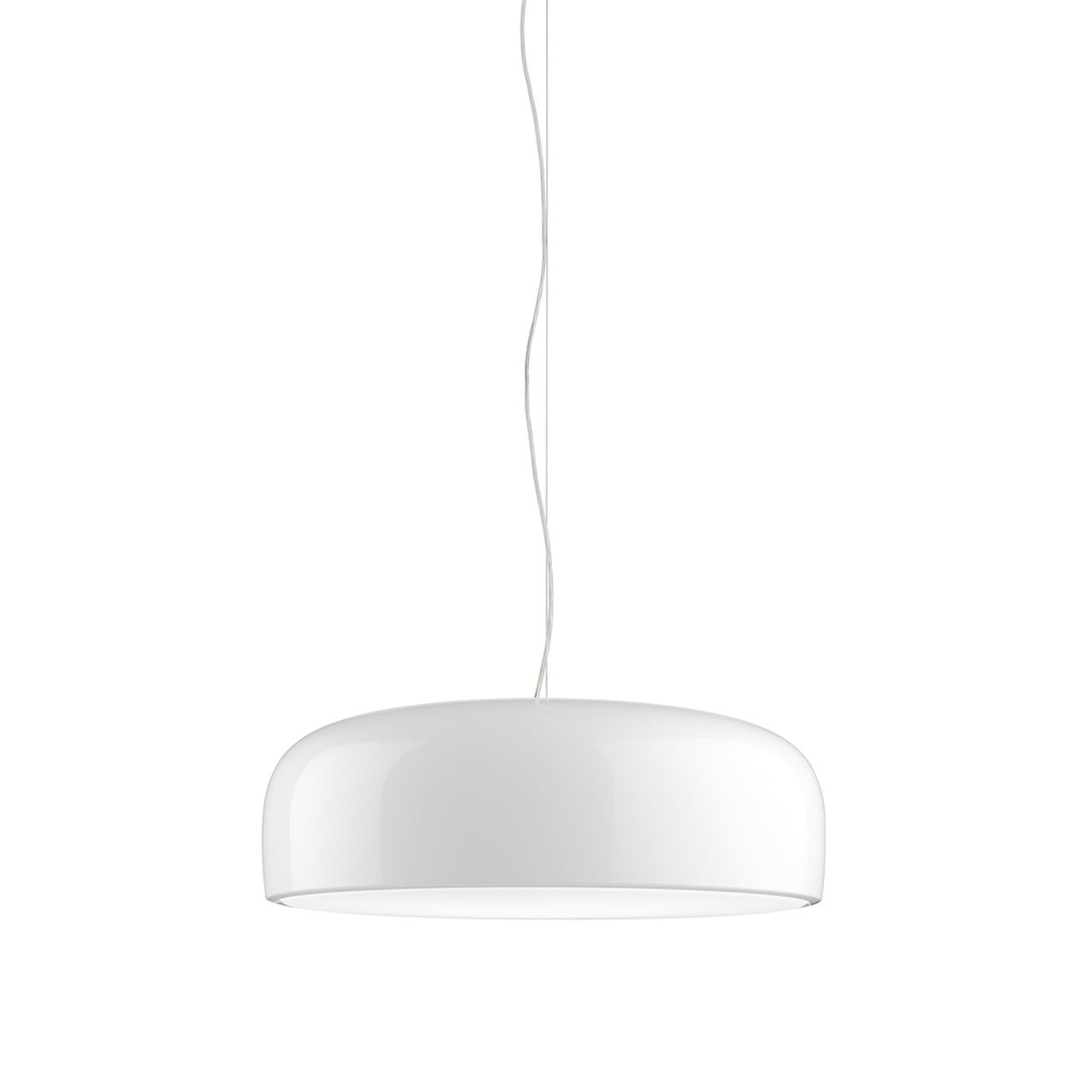 Pablo Pendant Lamp ∅ 13.8″ x H 5.5″, Dia 35cm x H 14cm , White