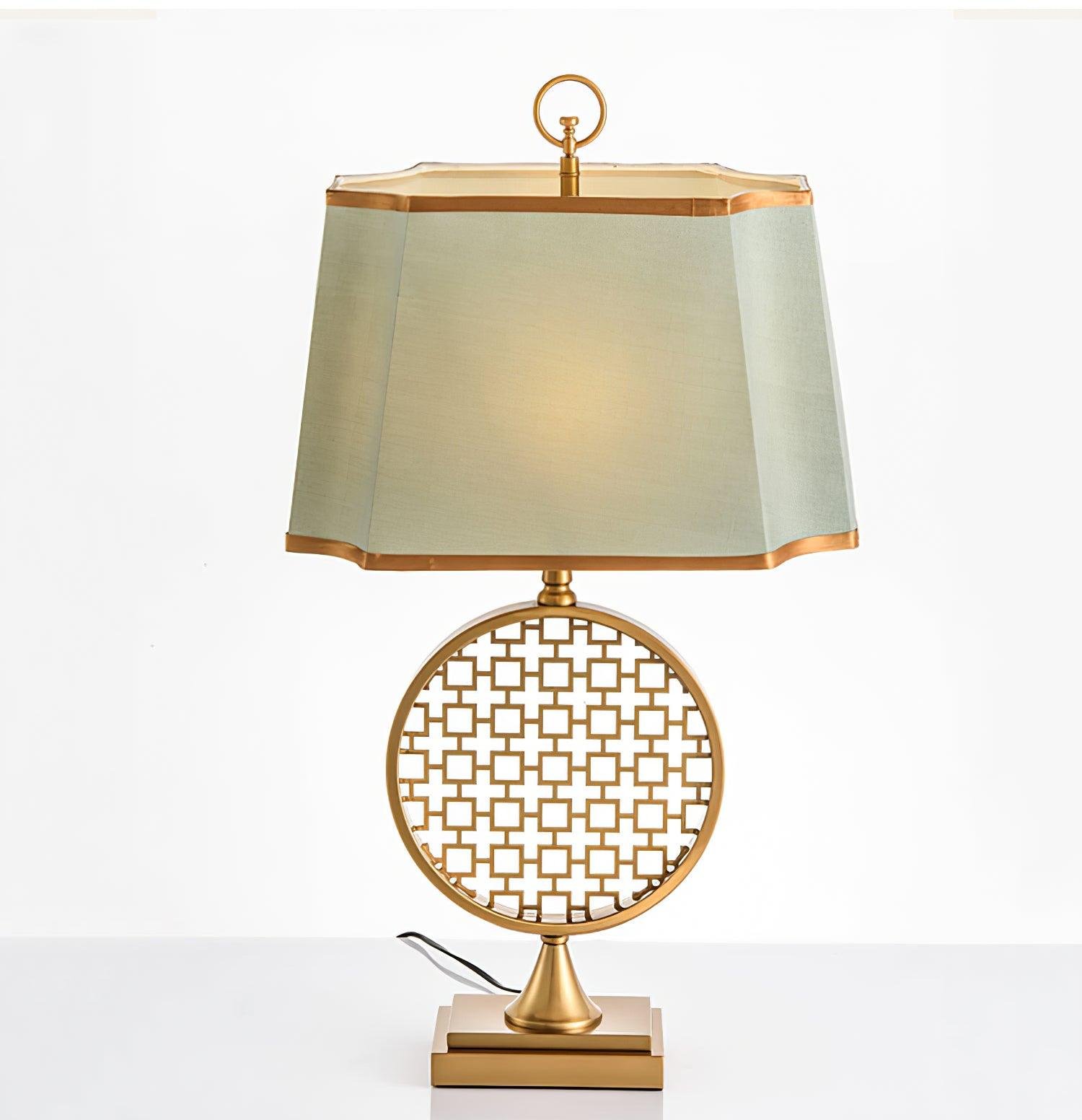 Soho Table Lamp ∅ 15.7″ x H 28.3″ , Dia 40cm x H 72cm , Gold , EU plug