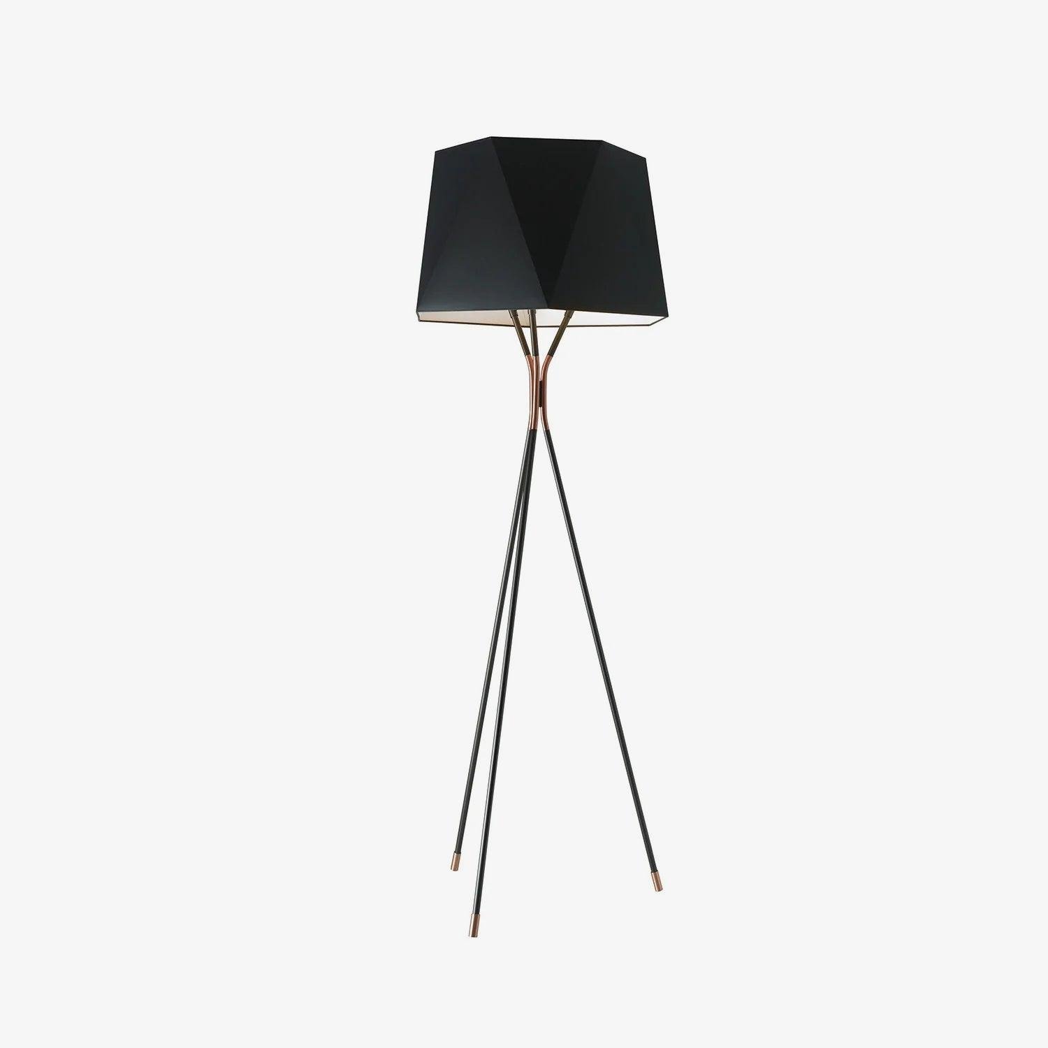 Solitaire Floor Lamp with a diameter of 21.7 inches and a height of 65 inches, or 55cm in diameter and 165cm in height, with a UK plug.