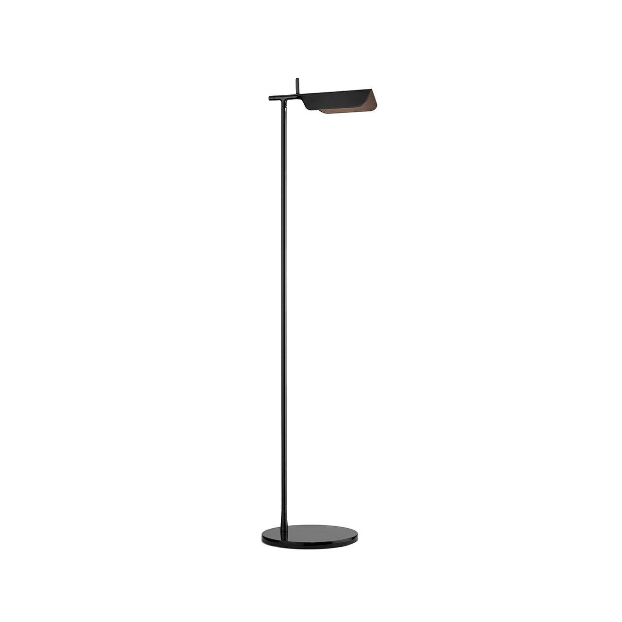 Black Tab Floor Lamp with UK Plug, Diameter 11.8" x Height 59" (30cm x 150cm)