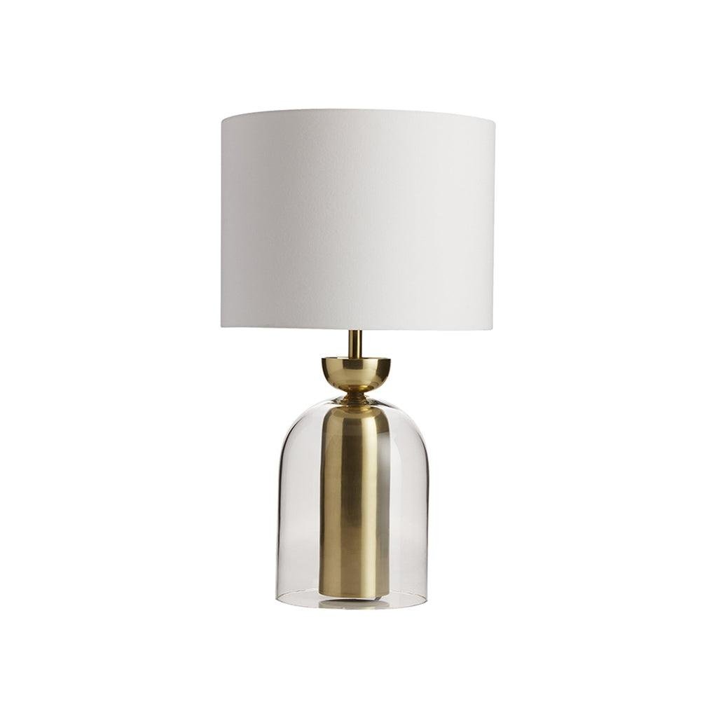 Victoria Floating Table Lamp ∅ 11.8″ x H 23.6″ , Dia 30cm x H 60cm , Gold+Clear , EU plug
