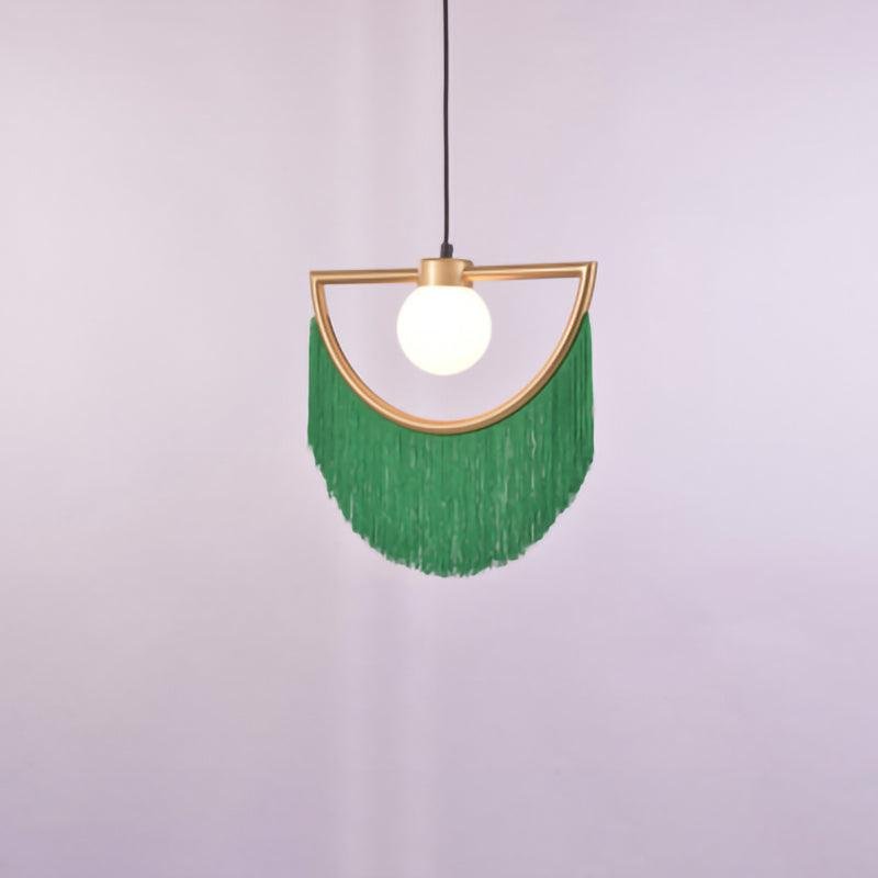 Green Wink Pendant Lamp in Ø 23.6″ x H 18.9″ (60cm x 48cm) dimensions.
