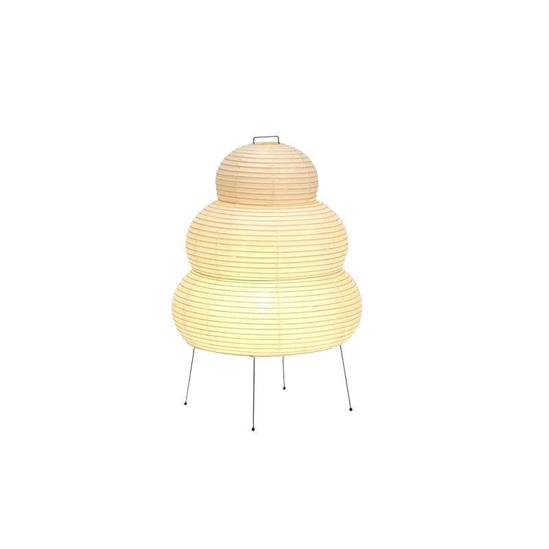 Xuanzhi Table Lamp in White with UK Plug, Size ∅ 15.7″ x H 22.8″ (Dia 40cm x H 58cm)