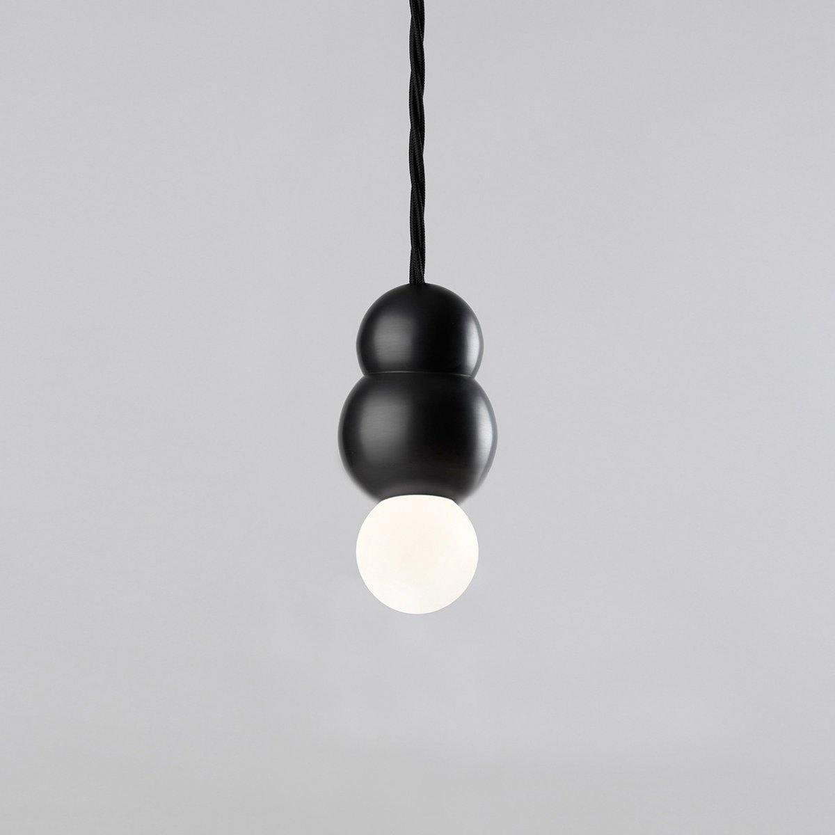 Black Flex Ball Light Pendant Series ∅ 3.14″ x H 5.03″ (8cm Diameter x 12.8cm Height)
