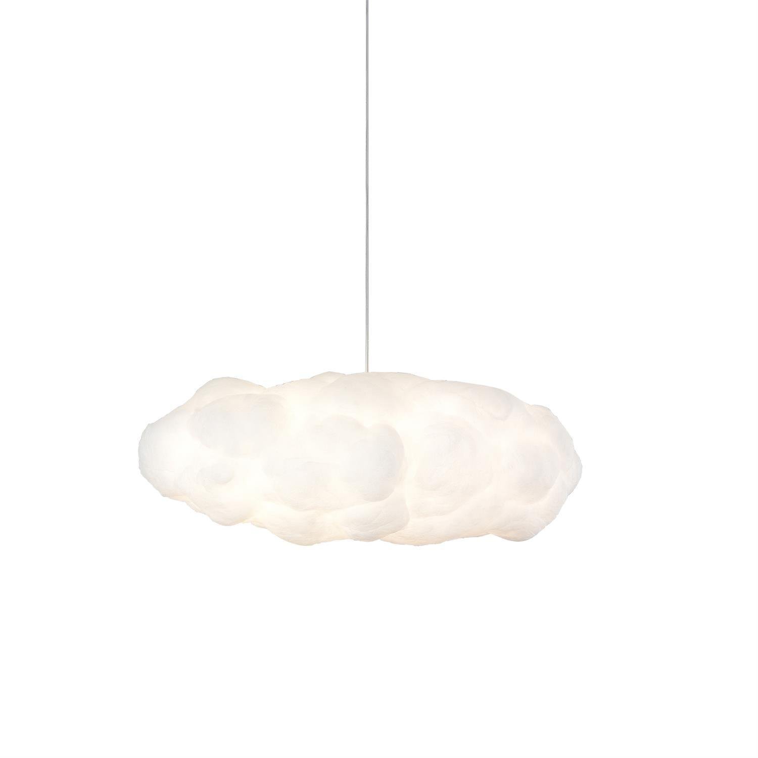 Cloudy Pendant Light ∅ 15.7″ x H 9.8″ , Dia 40cm x H 25cm , White